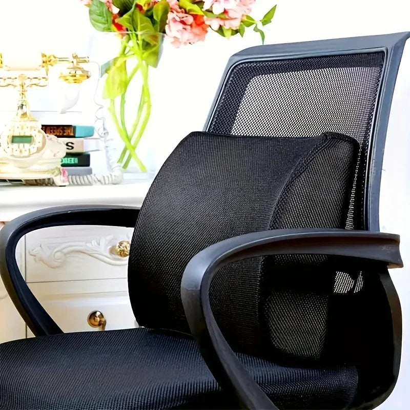 Rectangular Memory Foam Lumbar Cushion