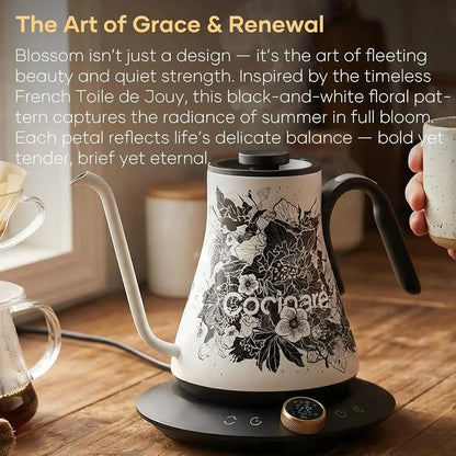 Fast-Heating Electric Gooseneck Kettle