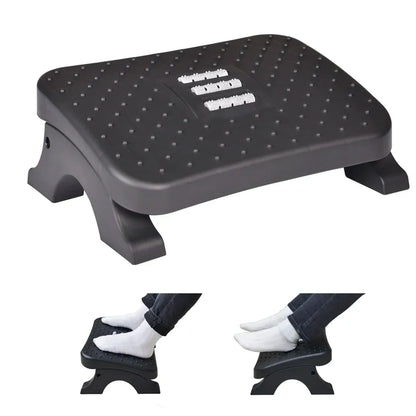 Under Desk Footrest with Massage Rollers