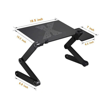 360° Adjustable Aluminum Laptop Table Stand