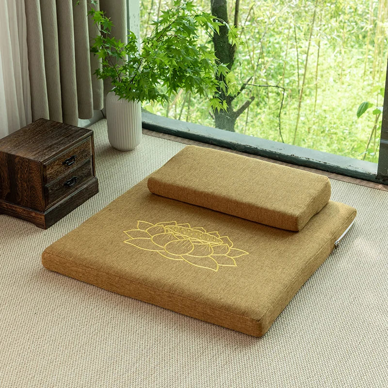 Reversible Zafu & Zabuton Meditation Cushion Set