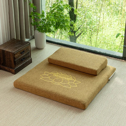 Reversible Zafu & Zabuton Meditation Cushion Set