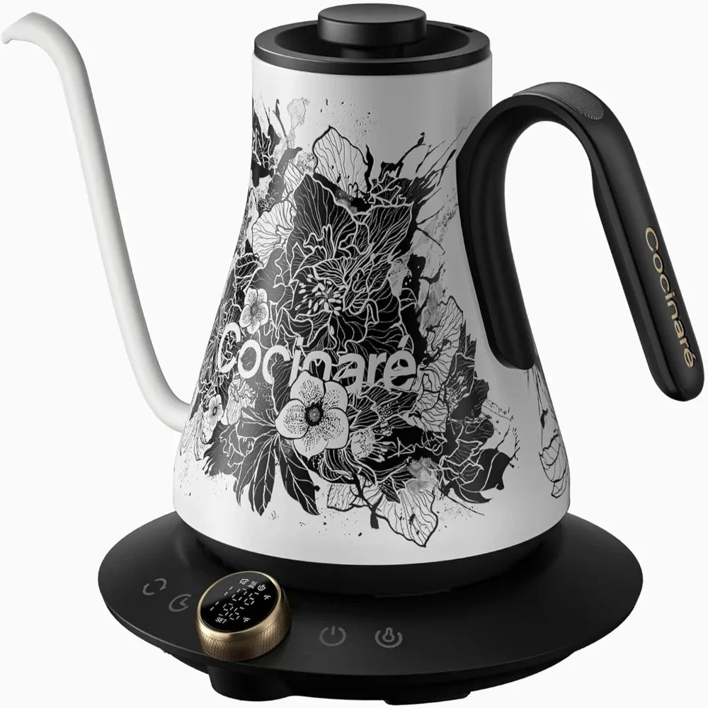 Fast-Heating Electric Gooseneck Kettle