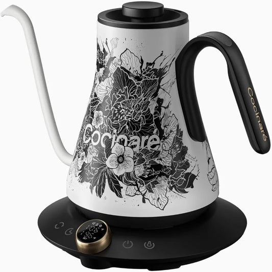 Fast-Heating Electric Gooseneck Kettle