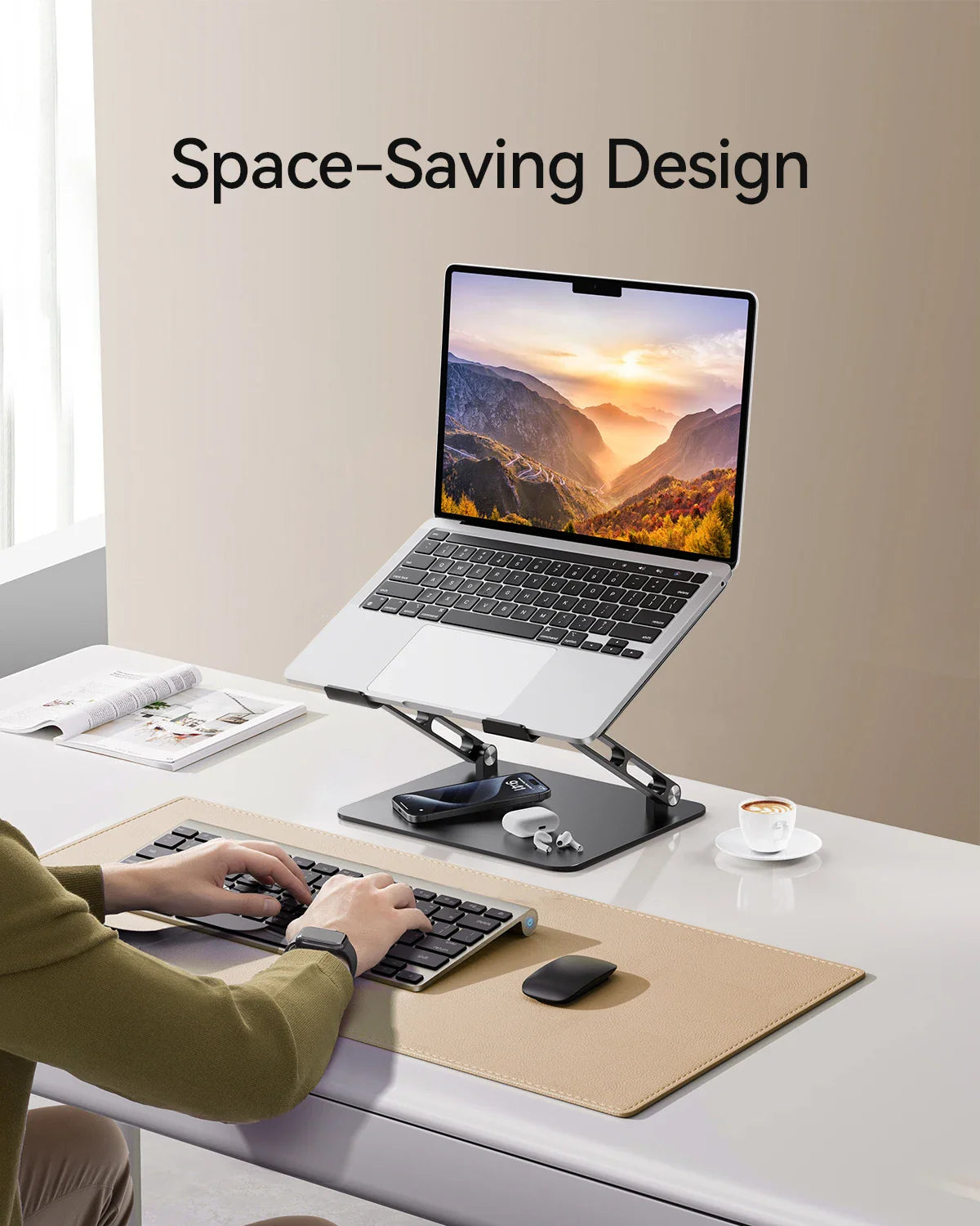 Adjustable Aluminum Laptop Stand