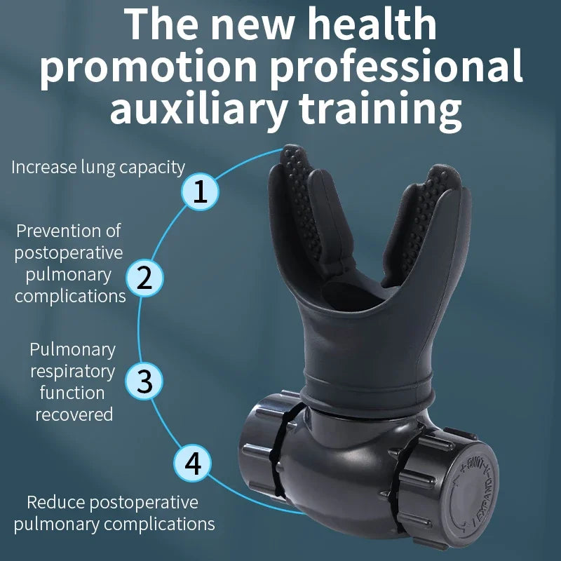 Portable Silicone Respiratory Training Device