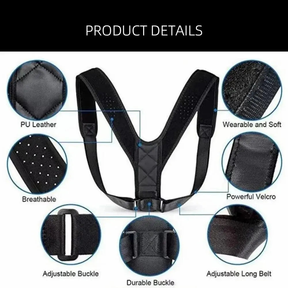 Breathable Back Support Posture Corrector