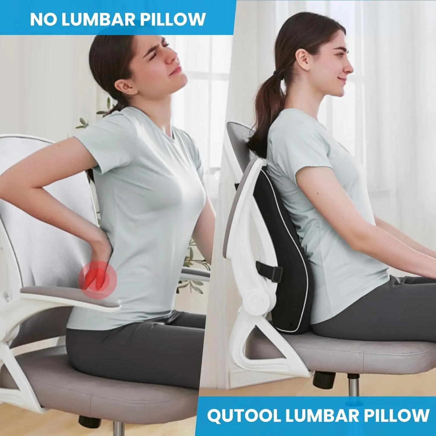 Adjustable Lumbar Support Pillow