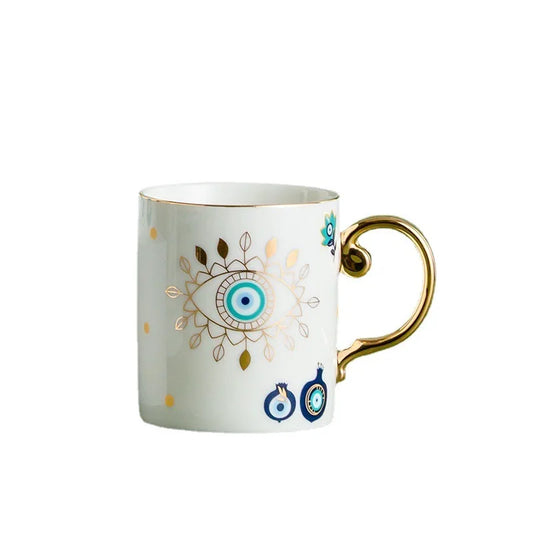 Evil Eye Turkish Ceramic Mug