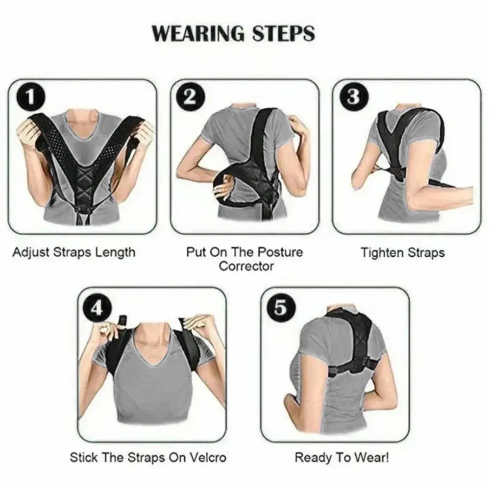 Breathable Back Support Posture Corrector