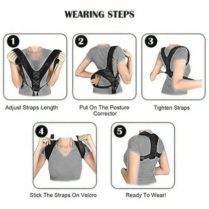 Breathable Back Support Posture Corrector