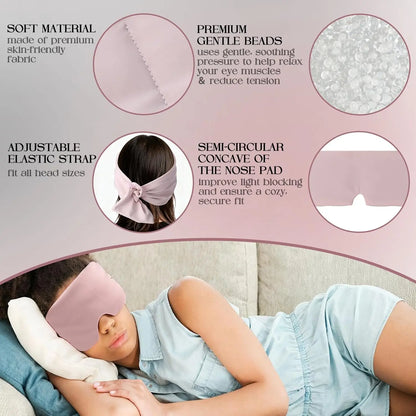 Soft Weighted Eye Mask for Sleeping
