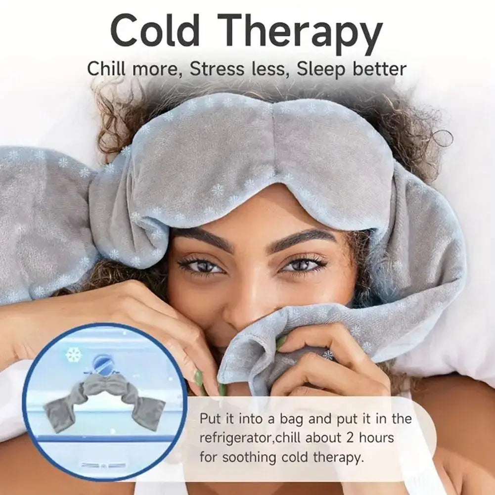 Gravity Weighted Sleep Eye Mask