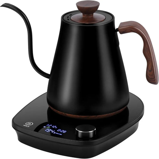 Electric Gooseneck Kettle with Temp Control