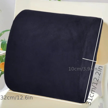 Rectangular Memory Foam Lumbar Cushion