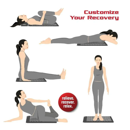 Durable Acupressure Mat & Pillow Set