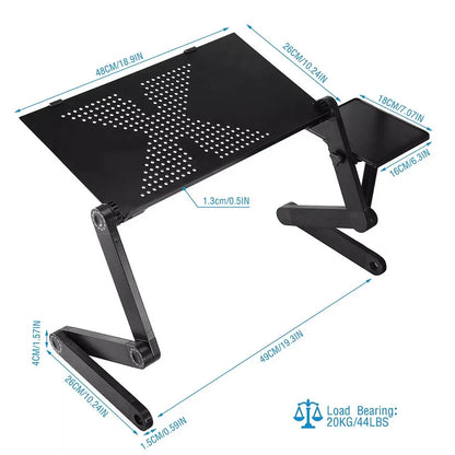 360° Adjustable Aluminum Laptop Table Stand