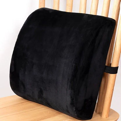 Rectangular Memory Foam Lumbar Cushion