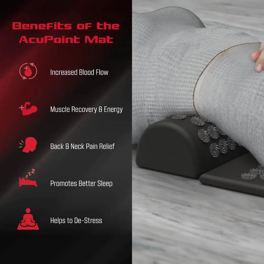 Durable Acupressure Mat & Pillow Set