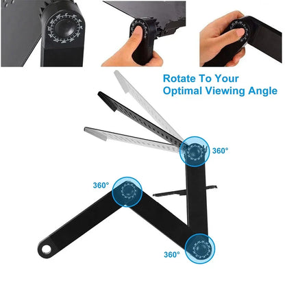 360° Adjustable Aluminum Laptop Table Stand