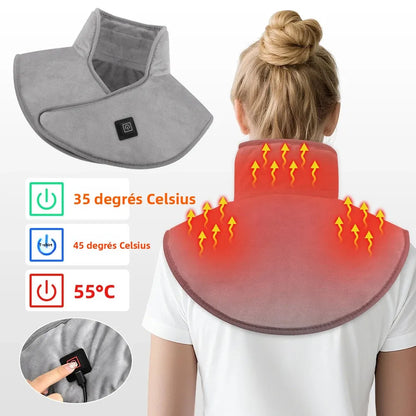 Adjustable USB Heating Neck and Shoulder Wrap