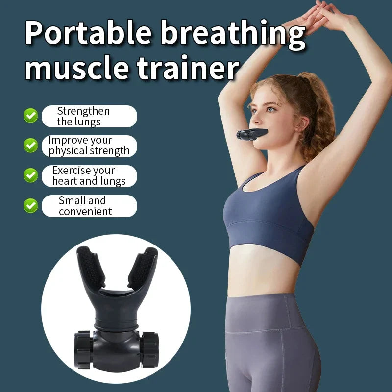 Portable Silicone Respiratory Training Device