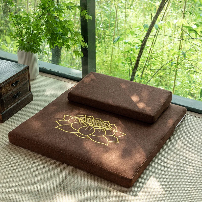 Reversible Zafu & Zabuton Meditation Cushion Set